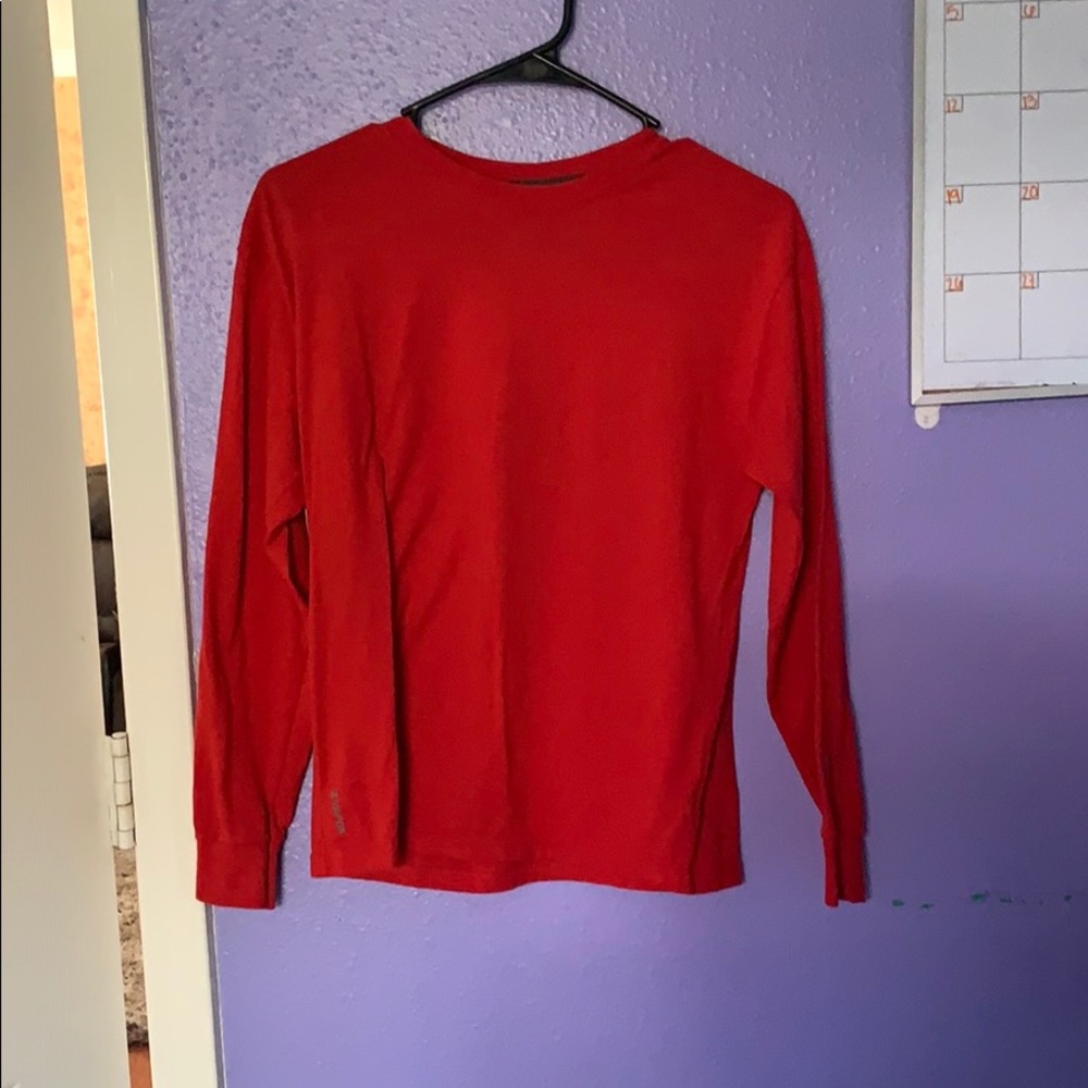 red champion long sleeve